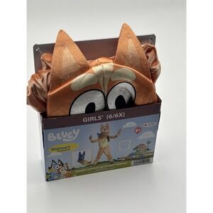 Bluey Bingo Halloween Costume Girls 6/6X